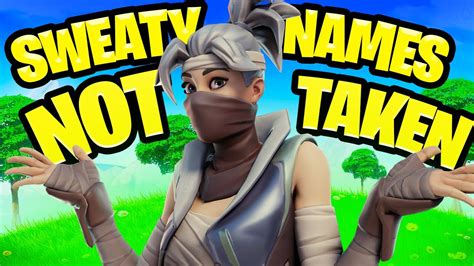 Fortnite sweaty usernames. Things To Know About Fortnite sweaty usernames. 